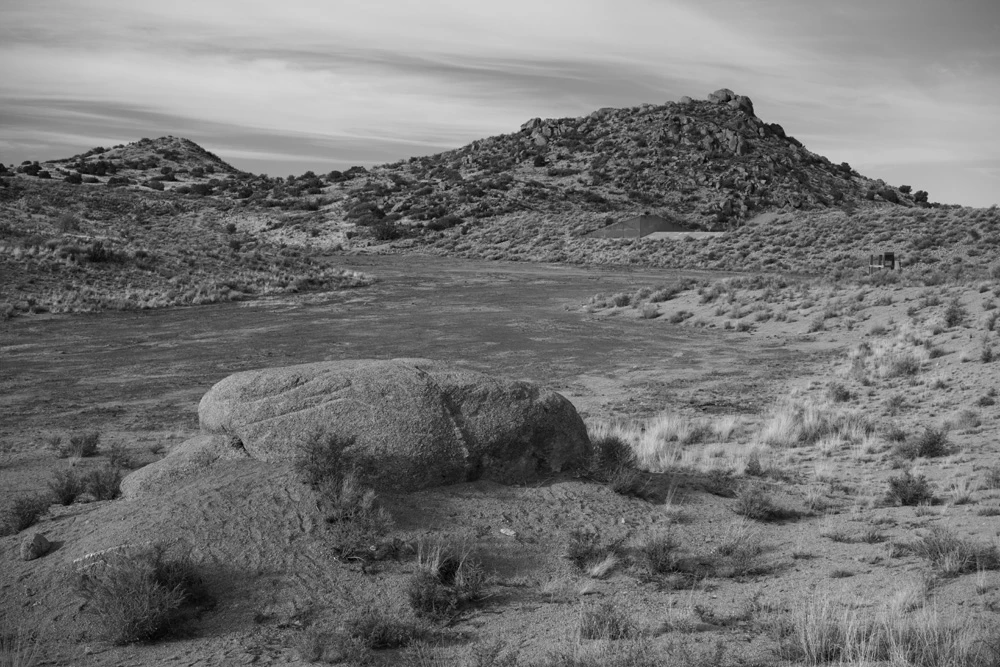 Albuquerque arroyo photograph