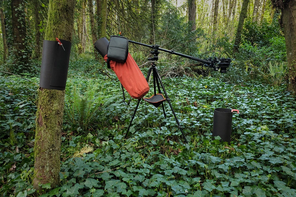 Tripod setup